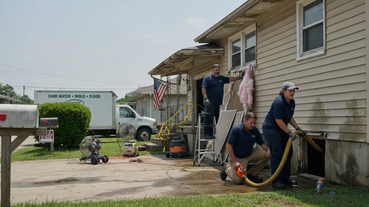 Water Damage Repair in Enochs, TX near me
